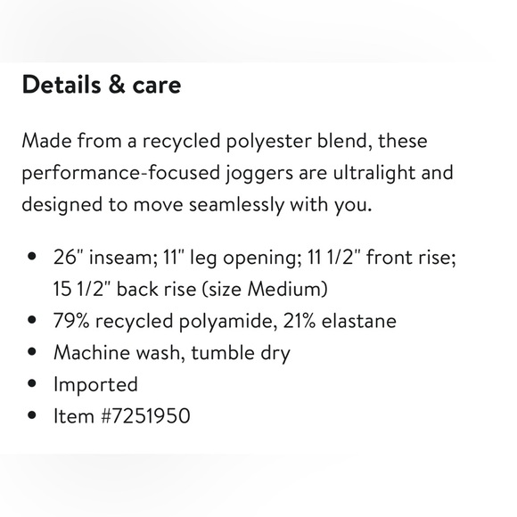 New nwot Vuori Miles Oregano green jogger XL - Picture 11 of 13